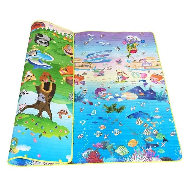 1cm 0.5cm Thick Baby Crawling Play Mat Educational Alphabet Game Rug For Children Puzzle Activity Gym Carpet Eva Foam Kid Toy