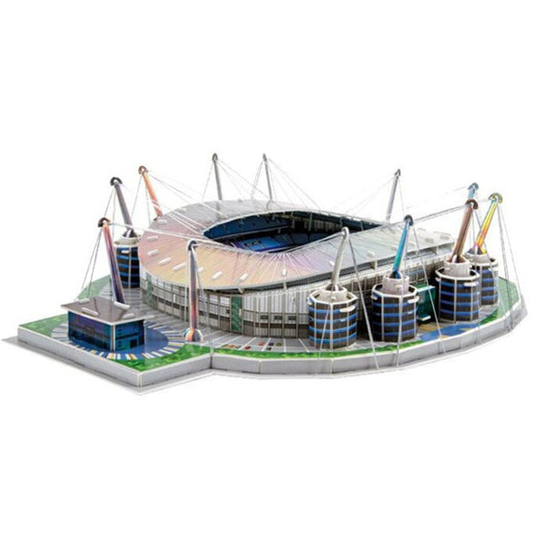 Kids 3D Three-dimensional Puzzle World Football Stadium Baby Puzzle DIY Spell Insert Toy Learning Educational Games Toys Gift
