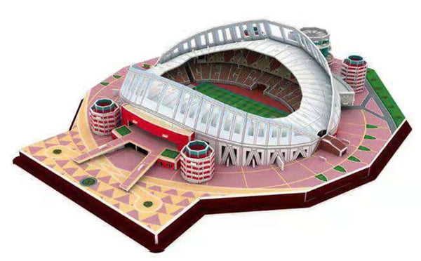Kids 3D Three-dimensional Puzzle World Football Stadium Baby Puzzle DIY Spell Insert Toy Learning Educational Games Toys Gift