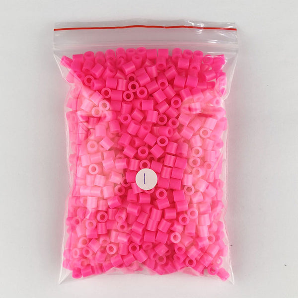 1000 pcs/Bag 5mm Hama toy Beads/ PUPUKOU Beads KID FUN.Diy Intelligence Educational perler Toys Puzzles