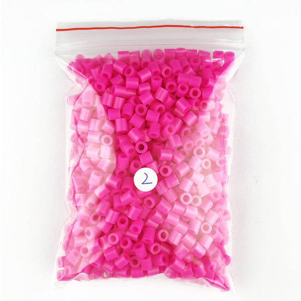 1000 pcs/Bag 5mm Hama toy Beads/ PUPUKOU Beads KID FUN.Diy Intelligence Educational perler Toys Puzzles