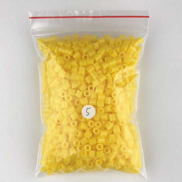 1000 pcs/Bag 5mm Hama toy Beads/ PUPUKOU Beads KID FUN.Diy Intelligence Educational perler Toys Puzzles