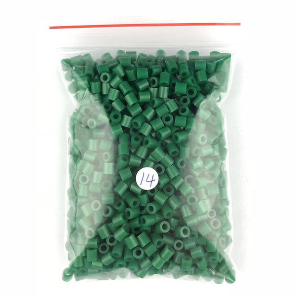 1000 pcs/Bag 5mm Hama toy Beads/ PUPUKOU Beads KID FUN.Diy Intelligence Educational perler Toys Puzzles