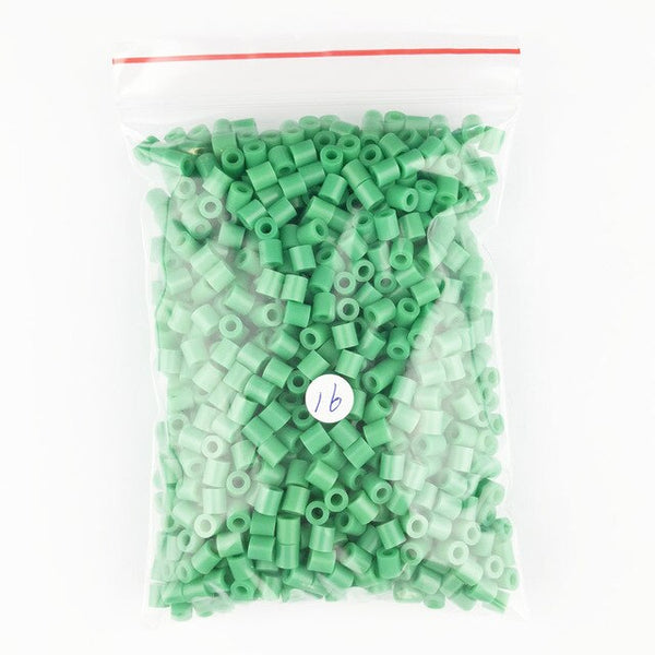 1000 pcs/Bag 5mm Hama toy Beads/ PUPUKOU Beads KID FUN.Diy Intelligence Educational perler Toys Puzzles