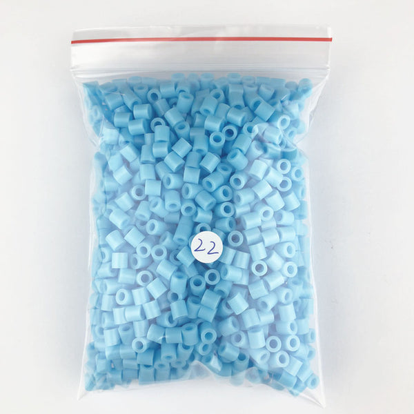 1000 pcs/Bag 5mm Hama toy Beads/ PUPUKOU Beads KID FUN.Diy Intelligence Educational perler Toys Puzzles