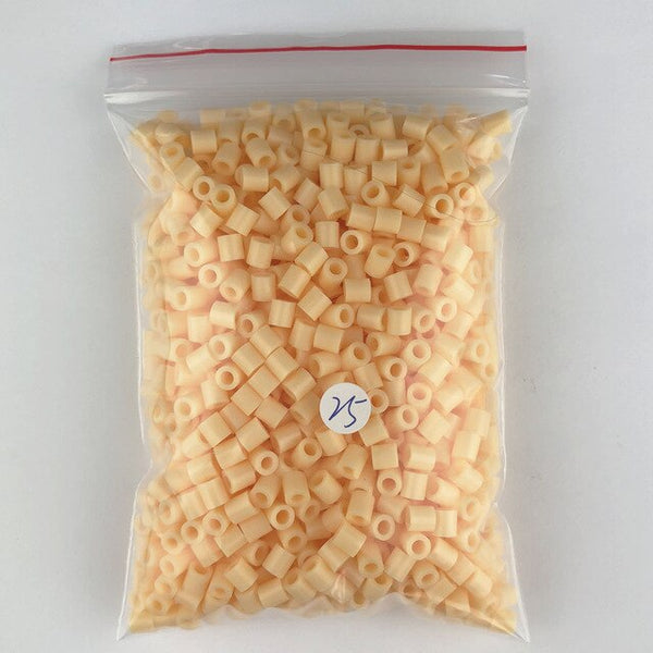 1000 pcs/Bag 5mm Hama toy Beads/ PUPUKOU Beads KID FUN.Diy Intelligence Educational perler Toys Puzzles