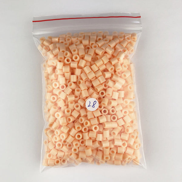 1000 pcs/Bag 5mm Hama toy Beads/ PUPUKOU Beads KID FUN.Diy Intelligence Educational perler Toys Puzzles