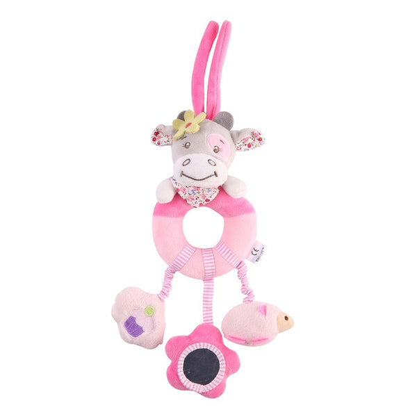 Fulljion Baby Rattles Mobiles Educational Toys For Children Teether Toddlers Bed Bell Baby Playing Kids Stroller Hanging Dolls