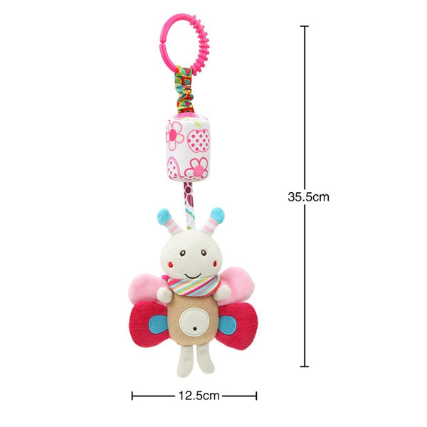 Fulljion Baby Rattles Mobiles Educational Toys For Children Teether Toddlers Bed Bell Baby Playing Kids Stroller Hanging Dolls