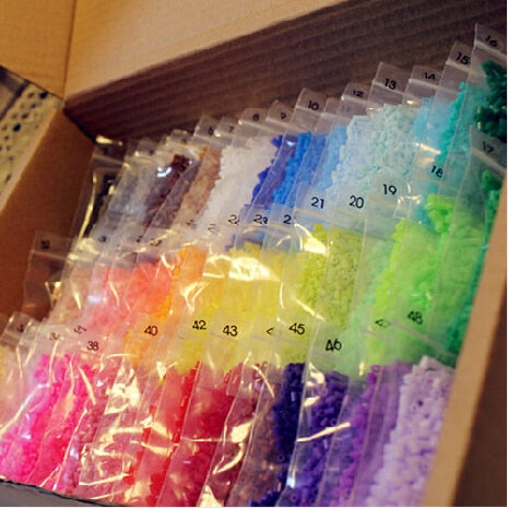 1000pcs/bag 2.6mm mini hama beads kids perler toys available 100%quality guarantee diy toy activity diy beads PUPUKOU