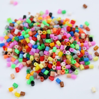 1000pcs/bag 2.6mm mini hama beads kids perler toys available 100%quality guarantee diy toy activity diy beads PUPUKOU